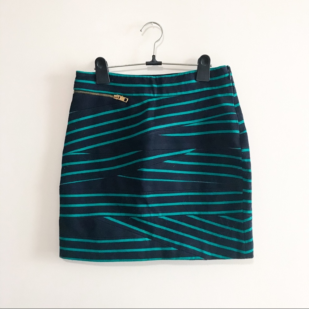 Stripe Mini Skirt LIKE NEW